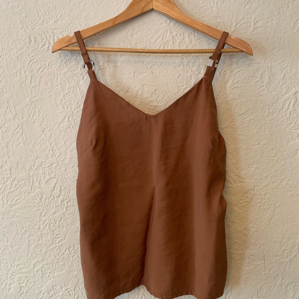 Nasty Gal Brown Small Cami Tank